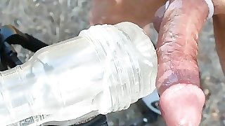 8 inches cock - endless fleshlight fucking