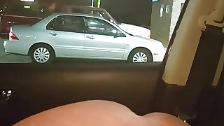 Public Head BBW at 7 11 while people watched