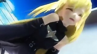 3D Hentai Tiny Teen Fucked On The Roof!